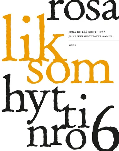 Rosa Liksom - Hytti nro 6, E-bok