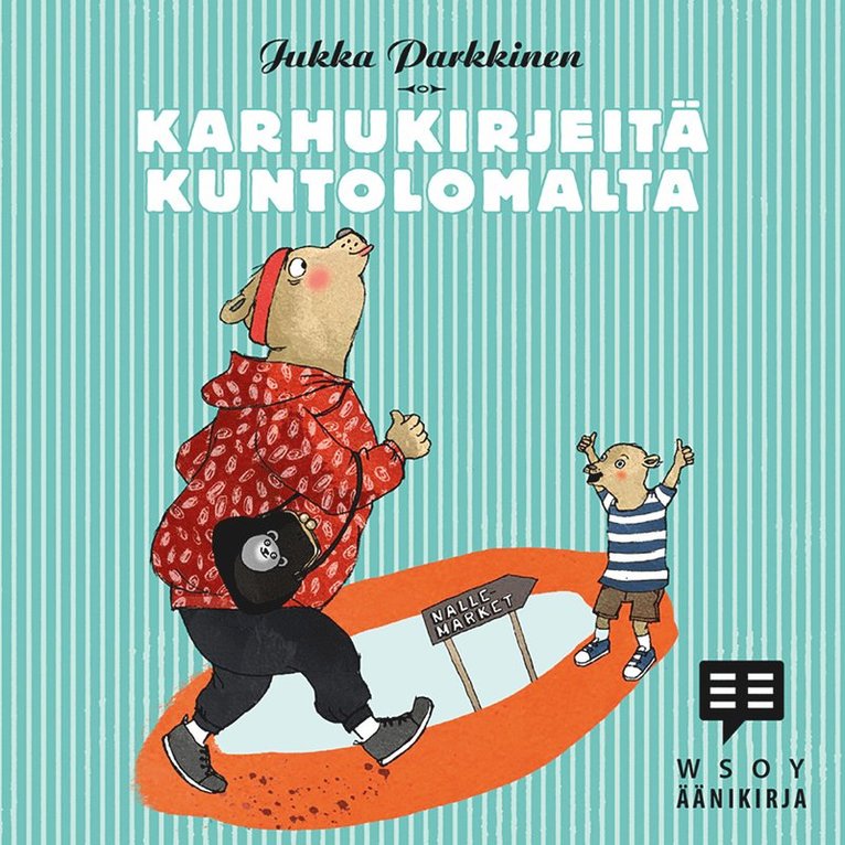 Jukka Parkkinen - Karhukirjeitä kuntolomalta, Ljudbok