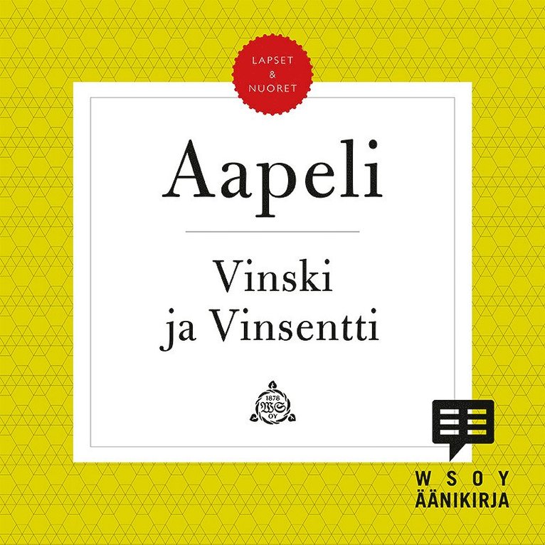 Simo "Aapeli" Puupponen - Vinski ja Vinsentti, Ljudbok