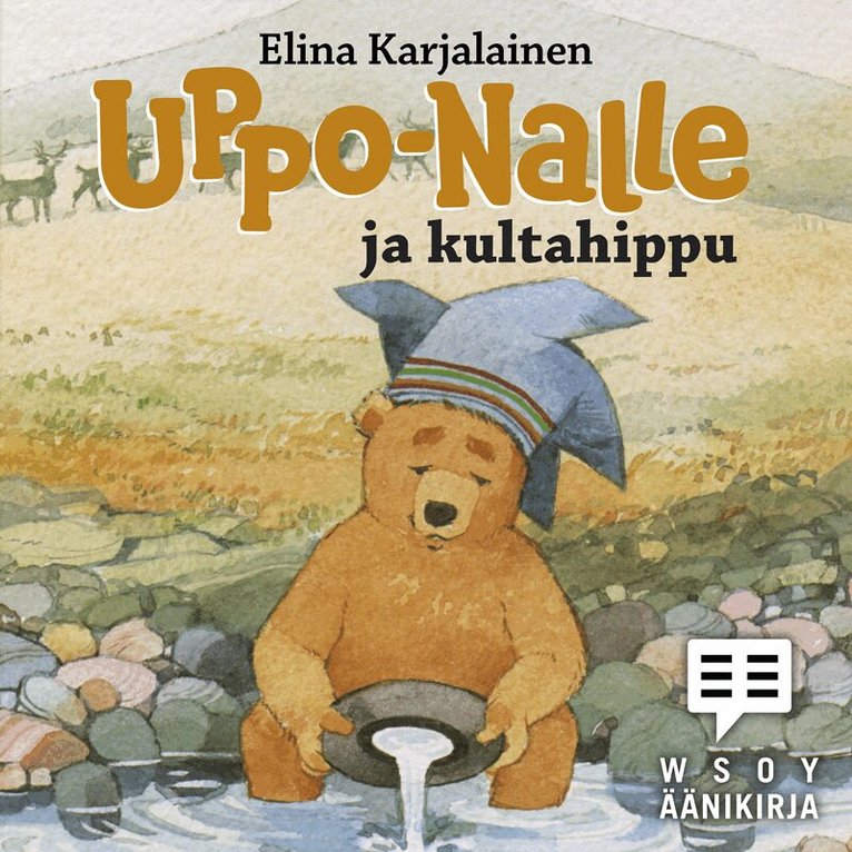 Elina Karjalainen - Uppo-Nalle ja kultahippu, Ljudbok