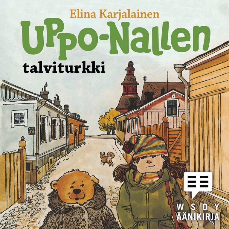 Elina Karjalainen - Uppo-Nallen talviturkki, Ljudbok
