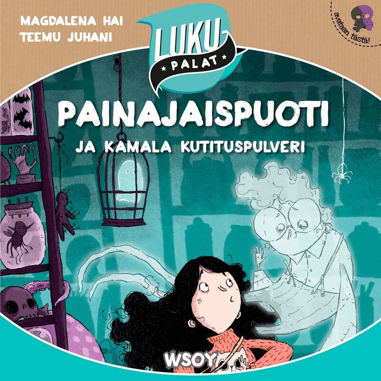 Magdalena Hai - Painajaispuoti ja kamala kutituspulveri, Ljudbok