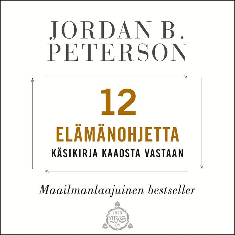Jordan B. Peterson - 12 elämänohjetta, Ljudbok