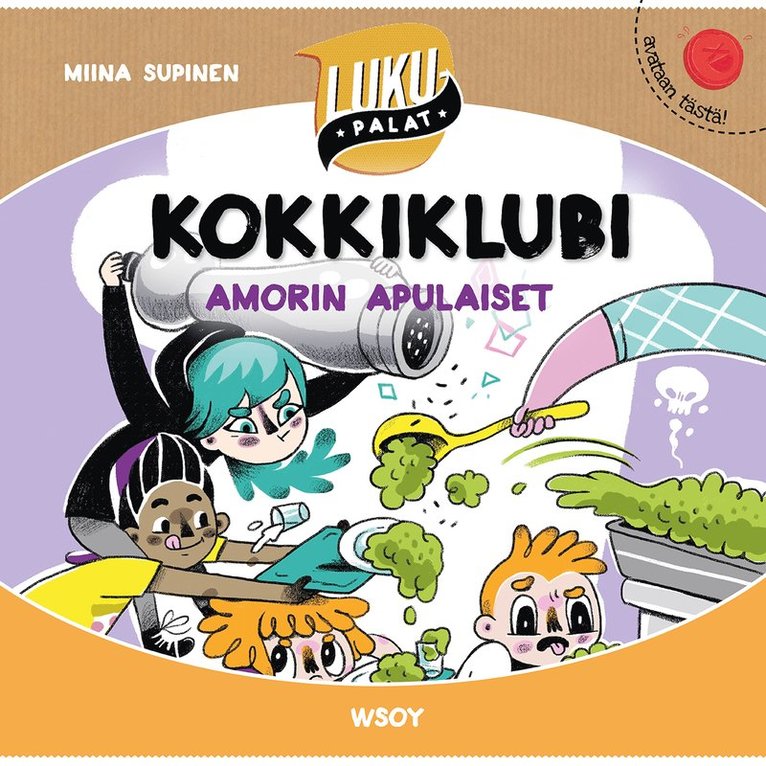 Miina Supinen - Kokkiklubi: Amorin apulaiset, Ljudbok