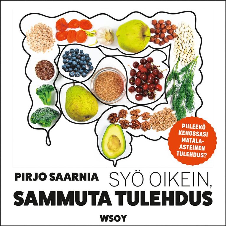 Pirjo Saarnia - Syö oikein, sammuta tulehdus, Ljudbok