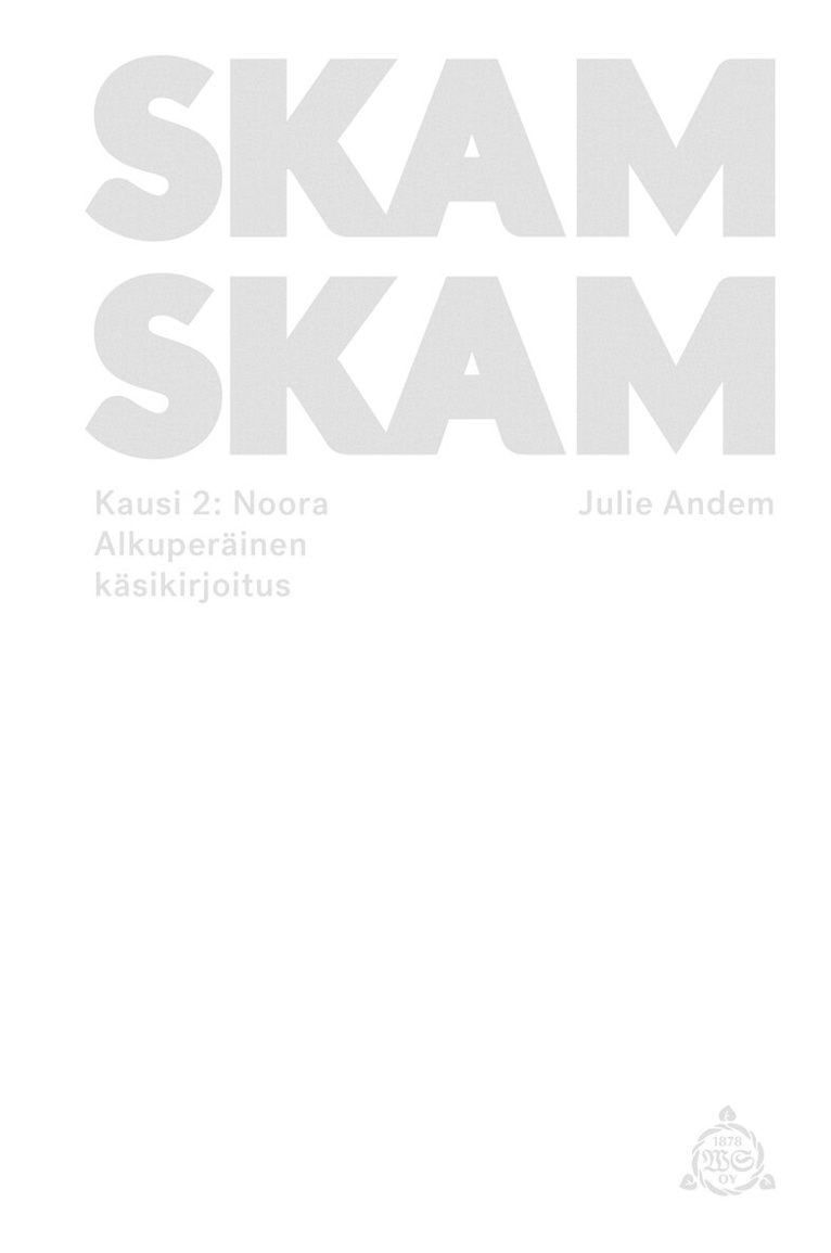 Julie Andem - SKAM - Kausi 2: Noora, E-bok