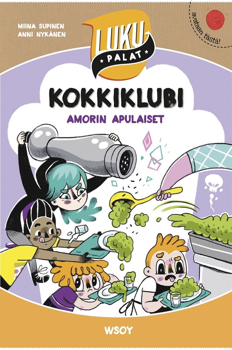Miina Supinen - Kokkiklubi: Amorin apulaiset, E-bok