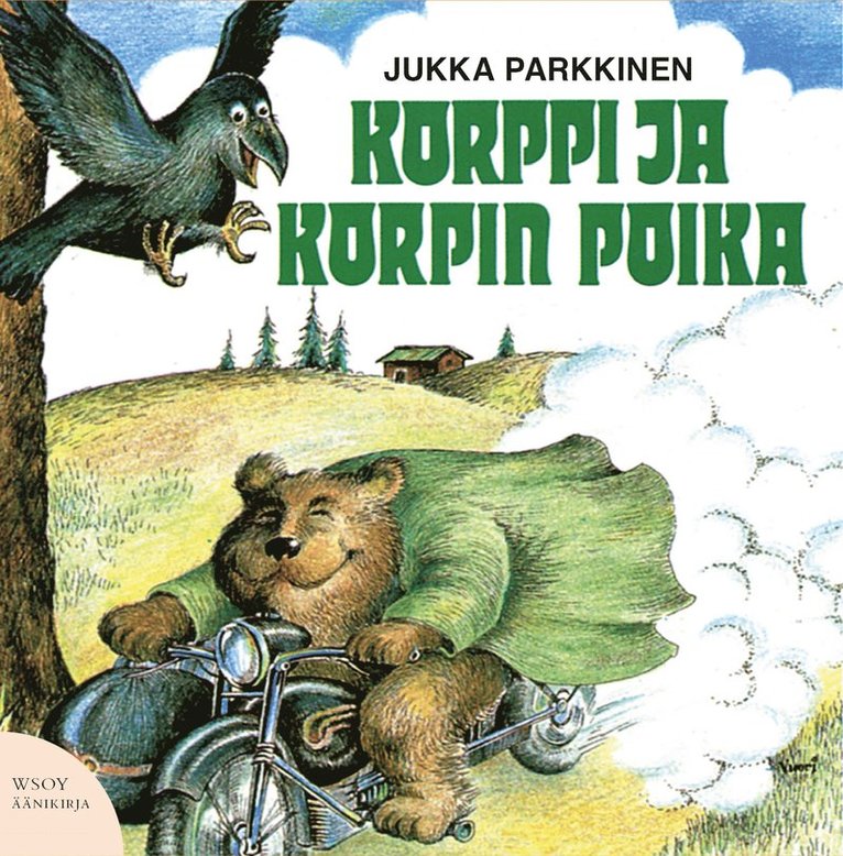 Jukka Parkkinen - Korppi ja korpin poika, Ljudbok