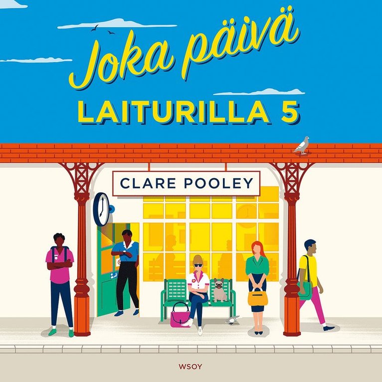 Clare Pooley - Joka päivä laiturilla viisi, Ljudbok