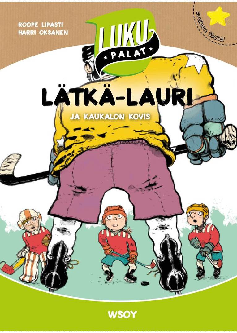 Roope Lipasti - Lätkä-Lauri ja kaukalon kovis, E-bok