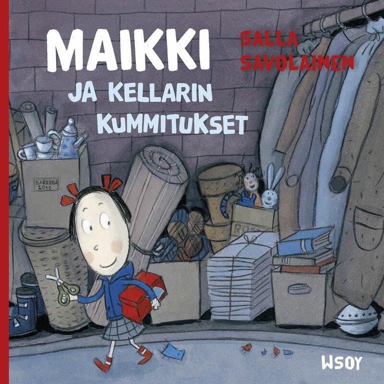 Salla Savolainen - Maikki ja kellarin kummitukset, Ljudbok