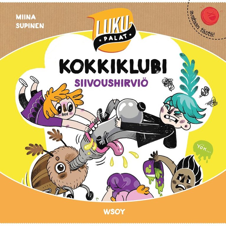 Miina Supinen - Kokkiklubi: Siivoushirviö, Ljudbok