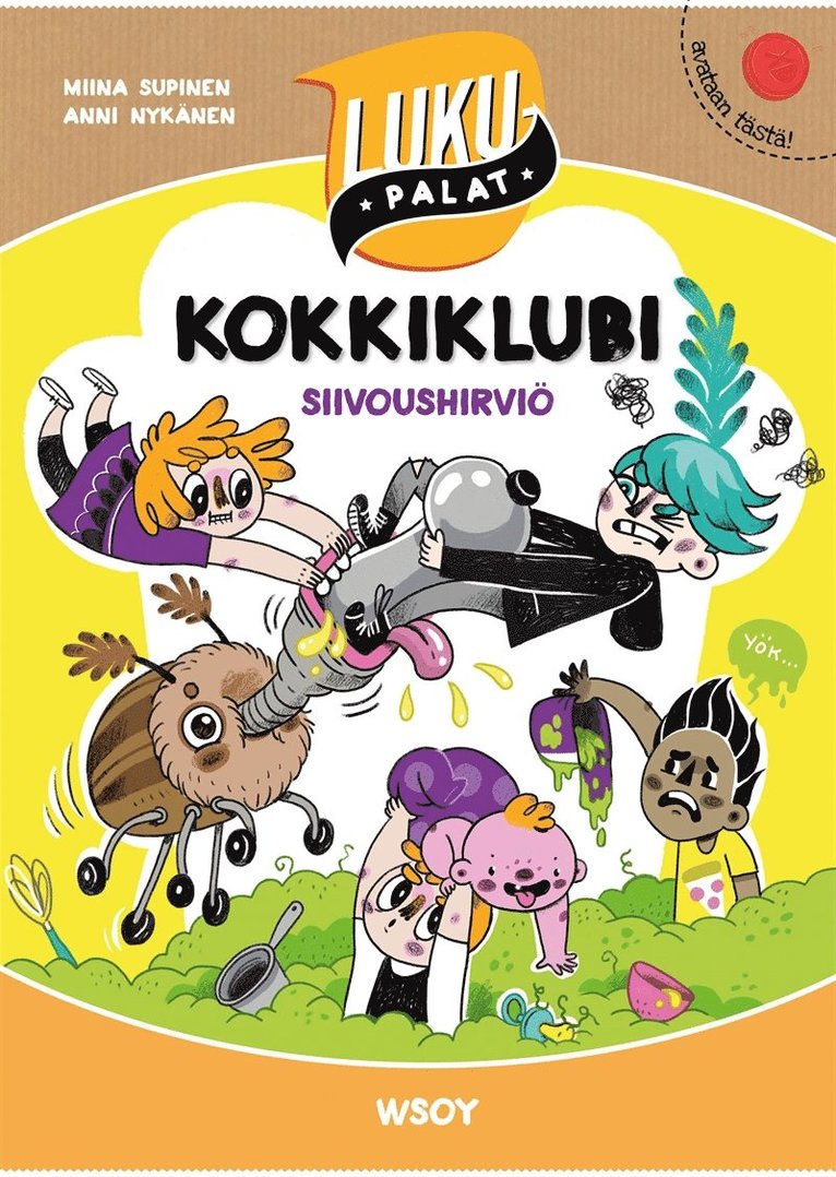 Miina Supinen - Kokkiklubi: Siivoushirviö, E-bok