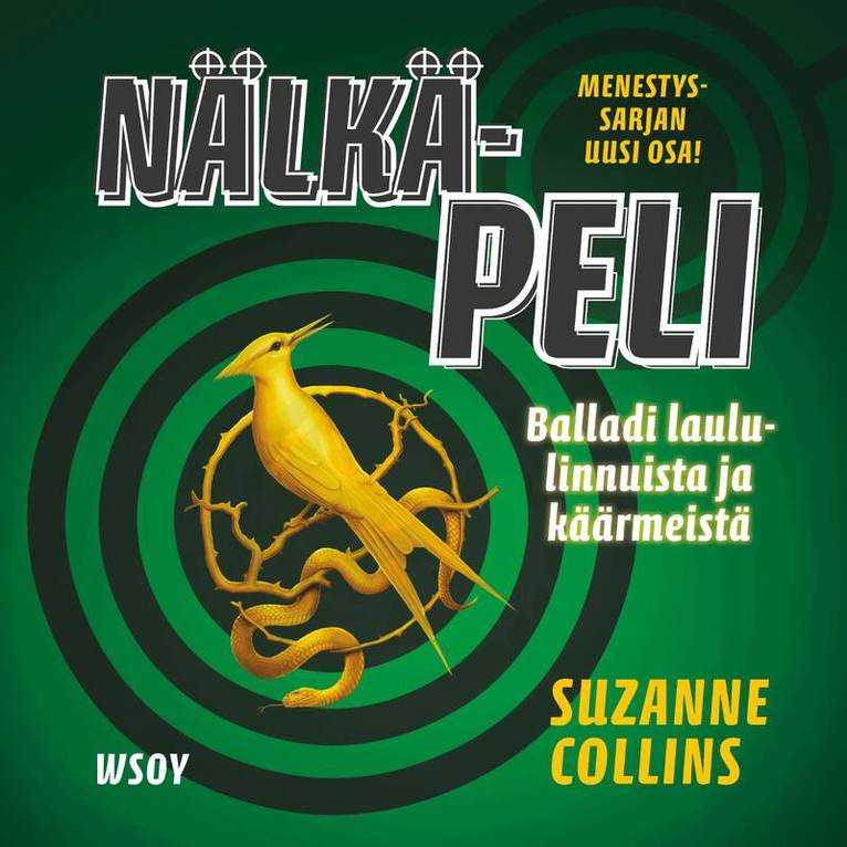 Suzanne Collins - Nälkäpeli: Balladi laululinnuista ja käärmeistä, Ljudbok