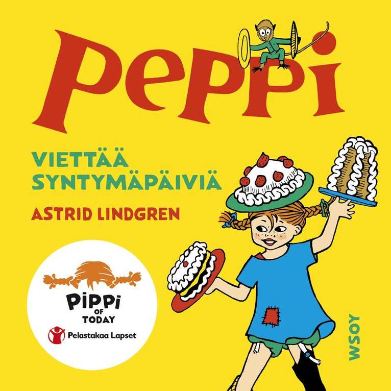 Astrid Lindgren - Peppi viettää syntymäpäiviä, Ljudbok
