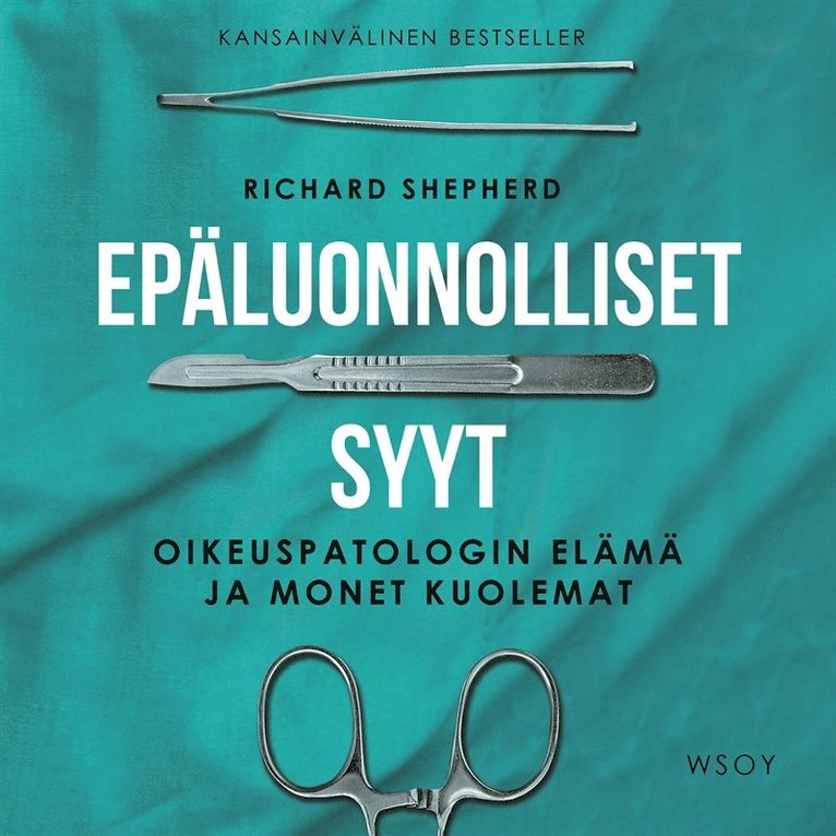 Richard Shepherd - Epäluonnolliset syyt, Ljudbok