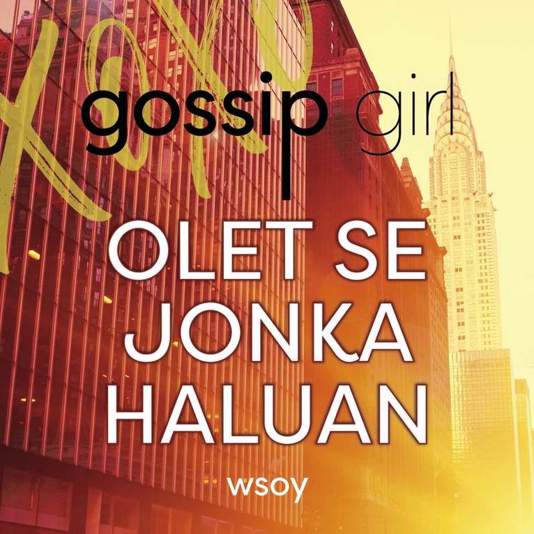 Cecily von Ziegesar - Olet se jonka haluan, Ljudbok