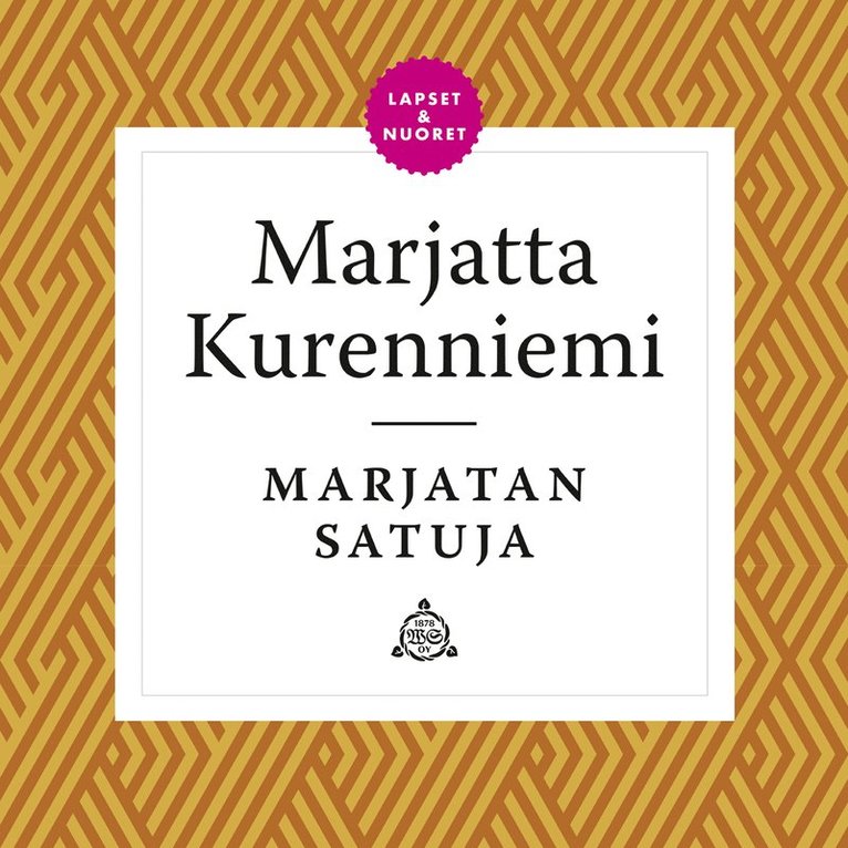 Marjatta Kurenniemi - Marjatan satuja, Ljudbok