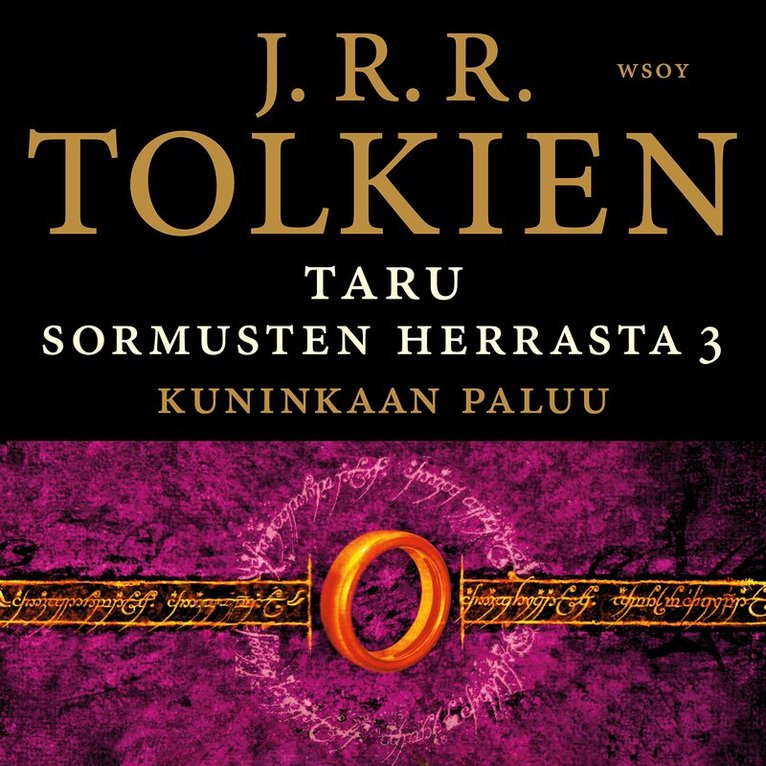 J. R. R. Tolkien - Taru Sormusten herrasta: Kuninkaan paluu, Ljudbok