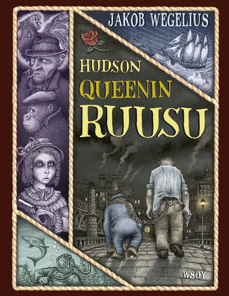Jakob Wegelius - Hudson Queenin ruusu, E-bok