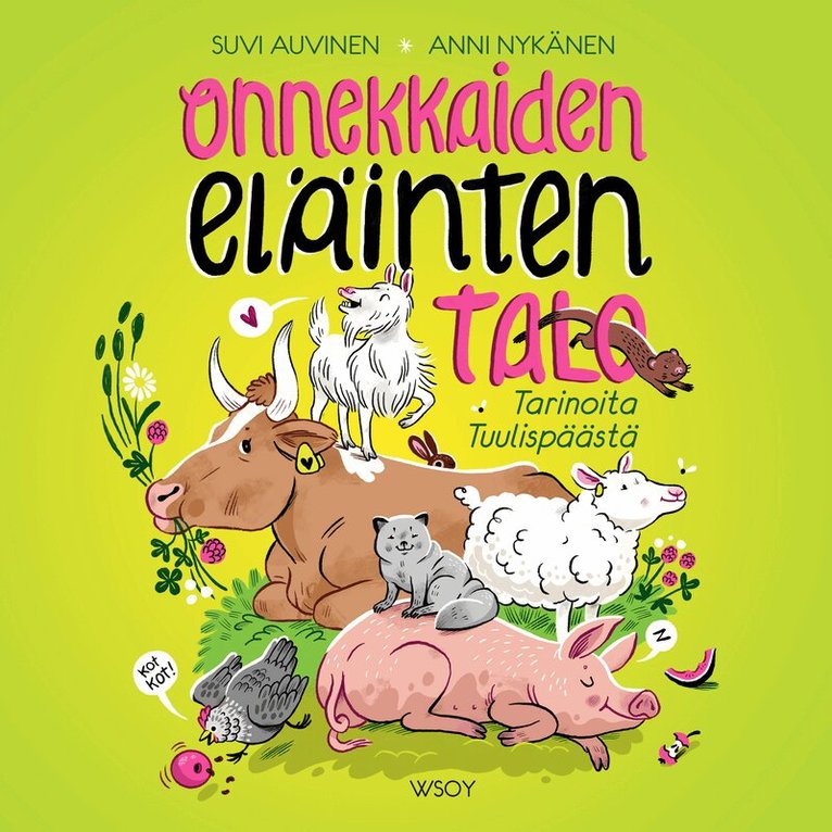 Suvi Auvinen - Onnekkaiden eläinten talo, Ljudbok