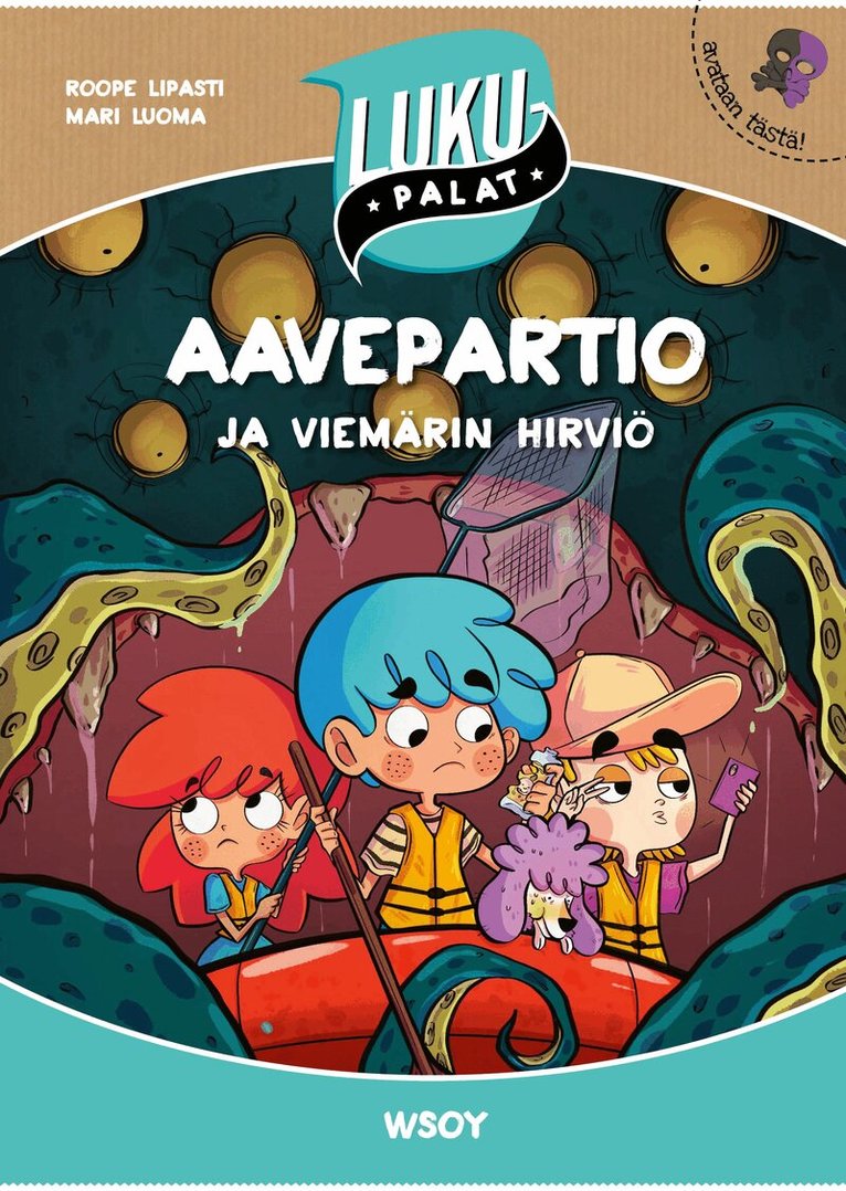Roope Lipasti - Aavepartio ja viemärin hirviö, E-bok