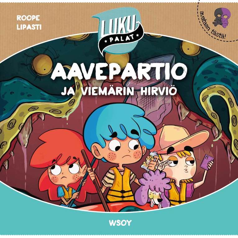 Roope Lipasti - Aavepartio ja viemärin hirviö, Ljudbok