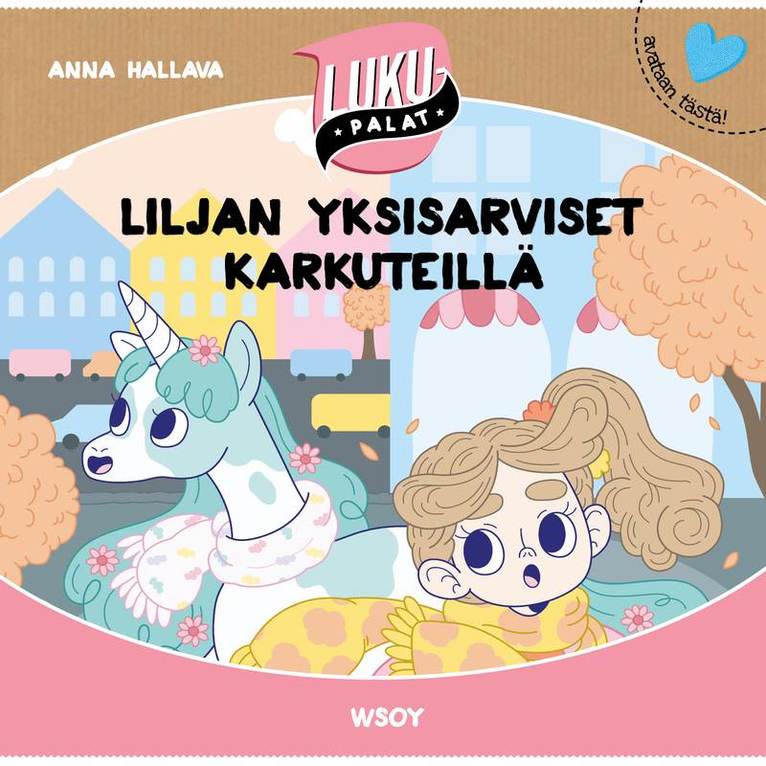 Anna Hallava - Liljan yksisarviset karkuteillä, Ljudbok