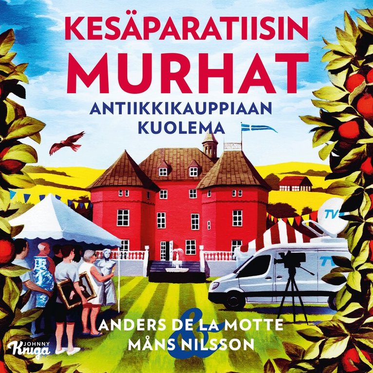 Anders De la Motte, Måns Nilsson - Antiikkikauppiaan kuolema, Ljudbok