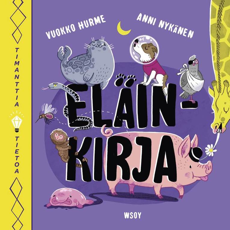 Vuokko Hurme - Timanttia tietoa: Eläinkirja, Ljudbok