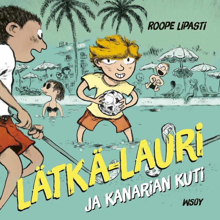 Roope Lipasti - Lätkä-Lauri ja Kanarian kuti, Ljudbok