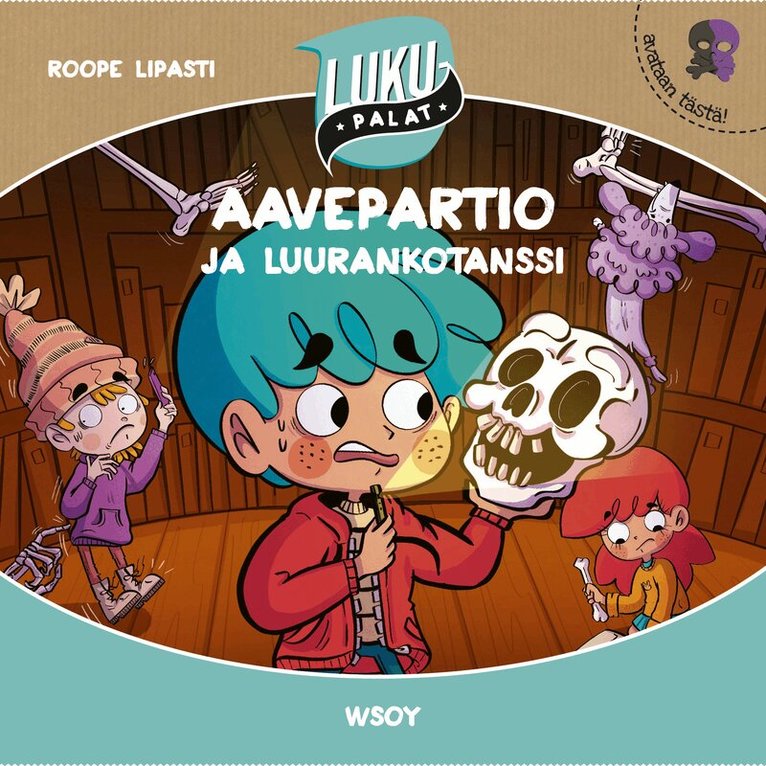 Roope Lipasti - Aavepartio ja luurankotanssi, Ljudbok