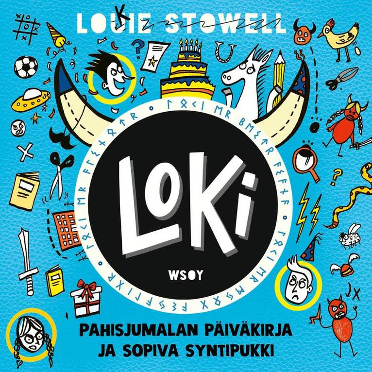 Louie Stowell - LOKI: Pahisjumalan päiväkirja ja sopiva syntipukki, Ljudbok
