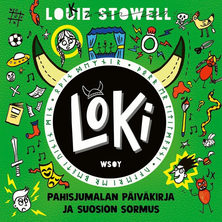 Louie Stowell - LOKI: Pahisjumalan päiväkirja ja suosion sormus, Ljudbok