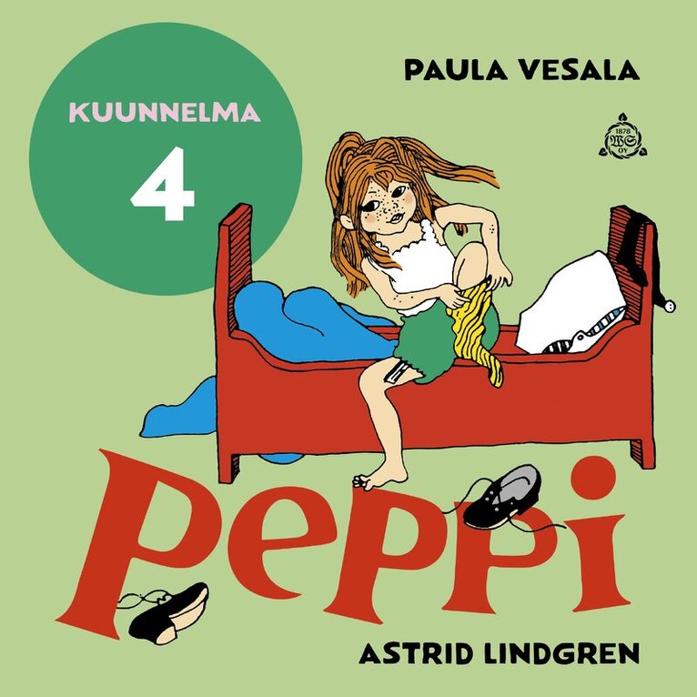 Astrid Lindgren, Paula Vesala - Peppi koulussa. Kuunnelma osa 4, Ljudbok
