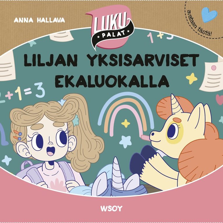 Anna Hallava - Liljan yksisarviset ekaluokalla, Ljudbok