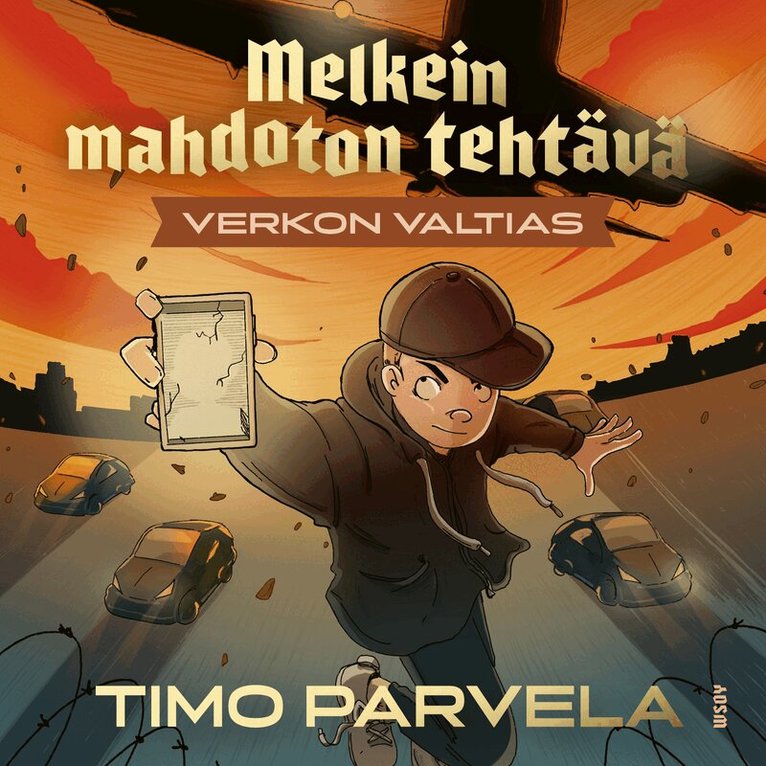 Timo Parvela - Melkein mahdoton tehtävä - Verkon valtias, Ljudbok