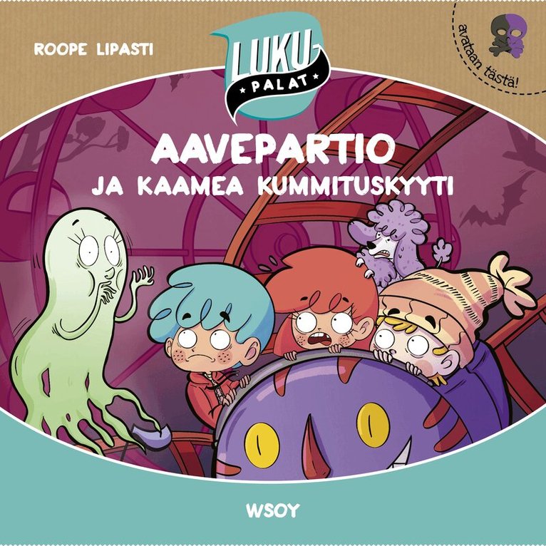 Roope Lipasti - Aavepartio ja kaamea kummituskyyti, Ljudbok