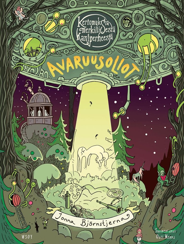 Jonna Björnstjerna - Kertomuksia merkillisestä kaniperheestä: Avaruusoliot, E-bok