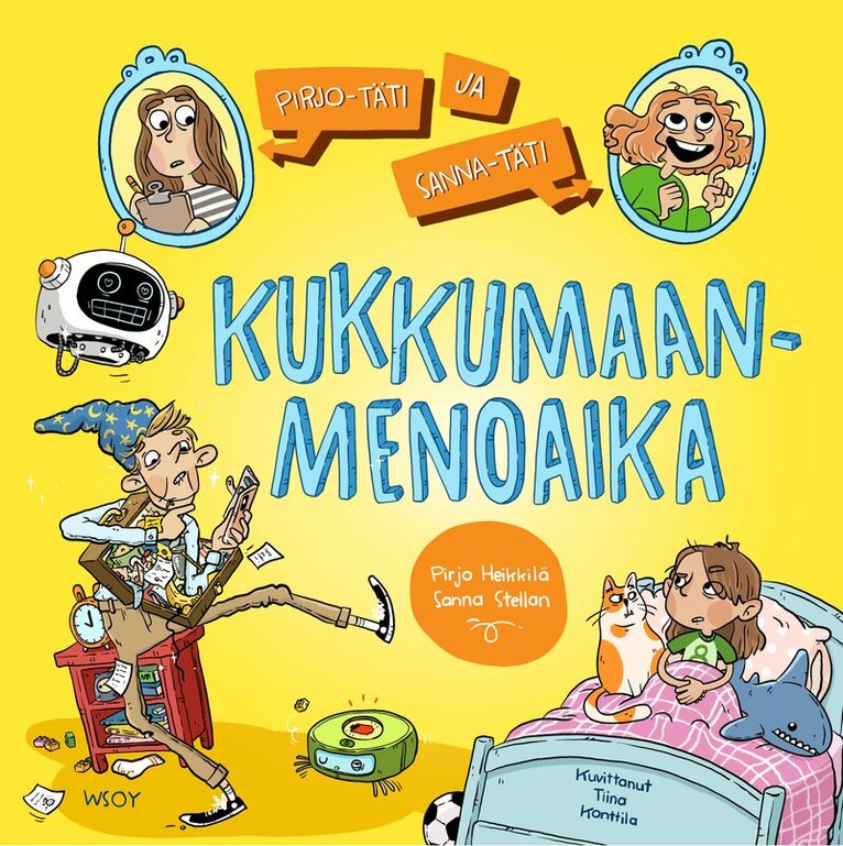Pirjo Heikkilä, Sanna Stellan - Pirjo-täti ja Sanna-täti: Kukkumaanmenoaika, Ljudbok