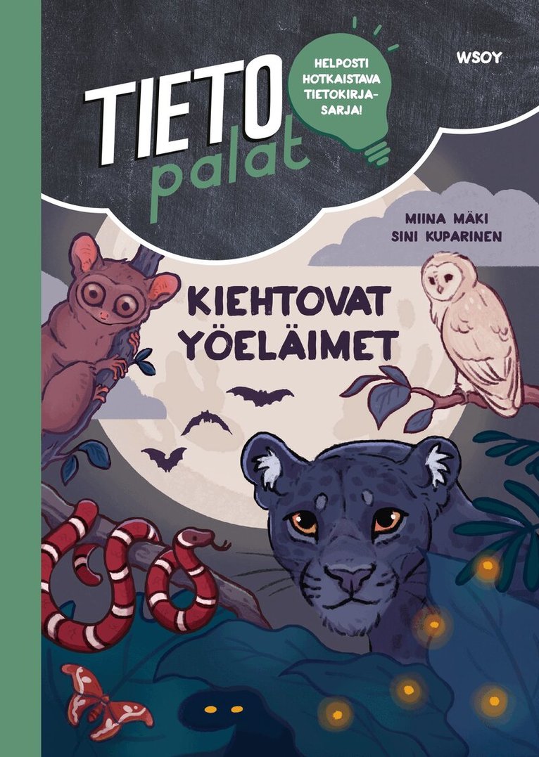 Miina Mäki - Tietopalat: Kiehtovat yöeläimet, E-bok