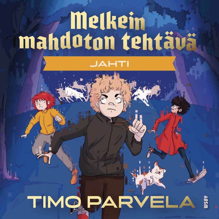 Timo Parvela - Melkein mahdoton tehtävä - Jahti, Ljudbok