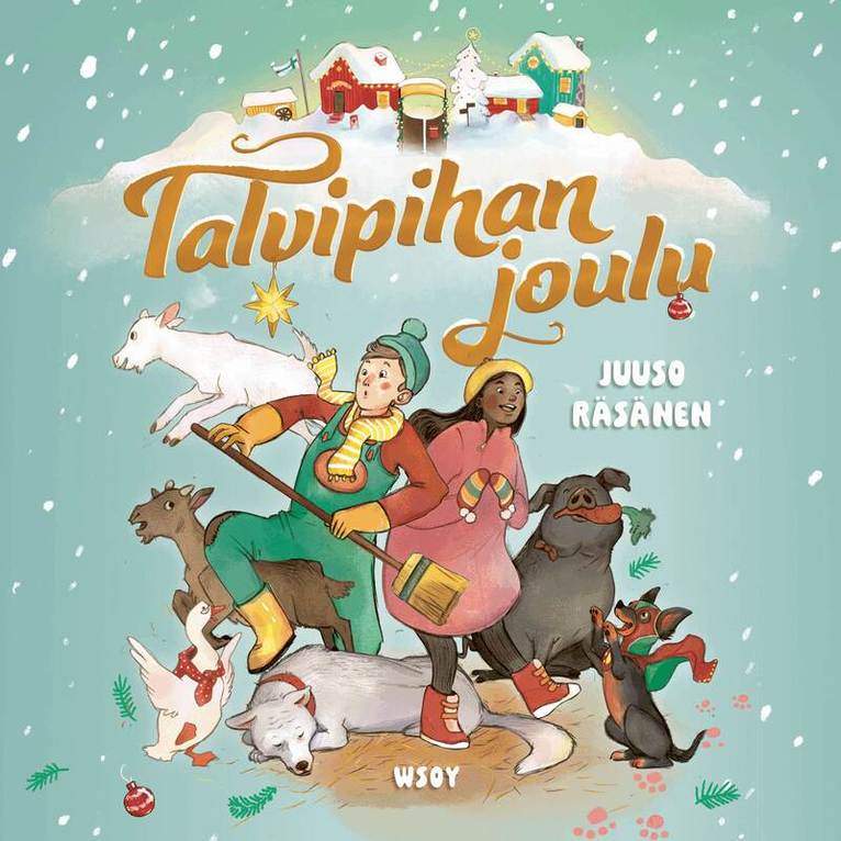 Juuso Räsänen - Talvipihan joulu, Ljudbok