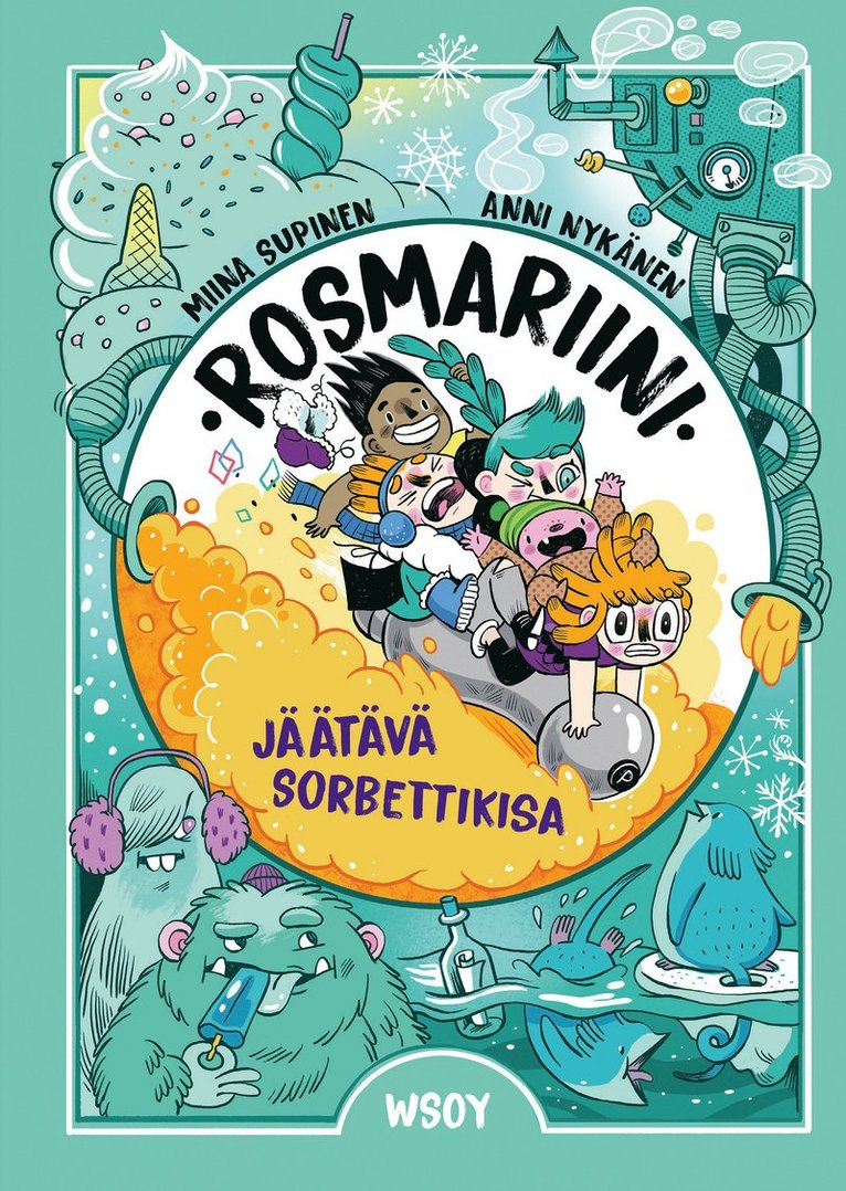 Miina Supinen - Rosmariini: Jäätävä sorbettikisa, E-bok