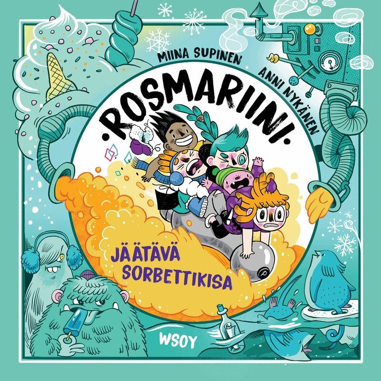Miina Supinen - Rosmariini: Jäätävä sorbettikisa, Ljudbok