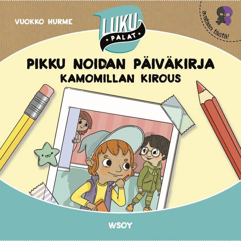 Vuokko Hurme - Pikku noidan päiväkirja: Kamomillan kirous, Ljudbok