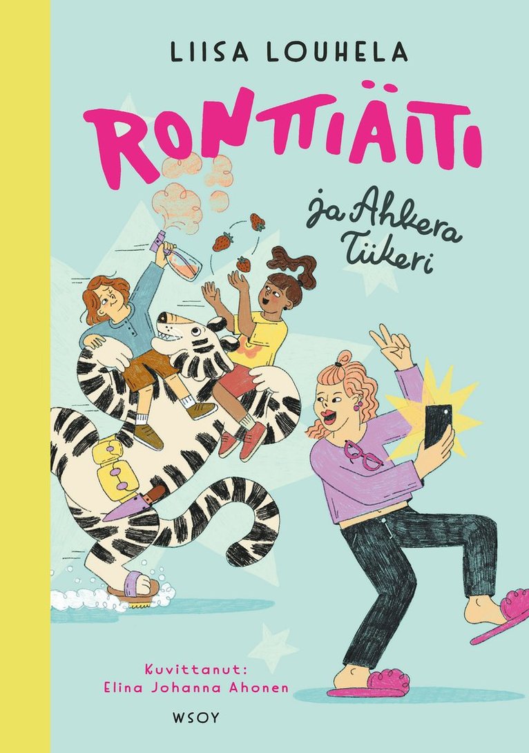 Liisa Louhela - Ronttiäiti ja Ahkera Tiikeri, E-bok