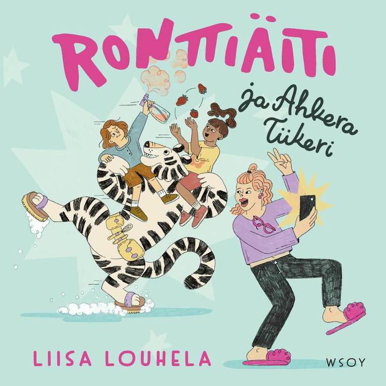 Liisa Louhela - Ronttiäiti ja Ahkera Tiikeri, Ljudbok