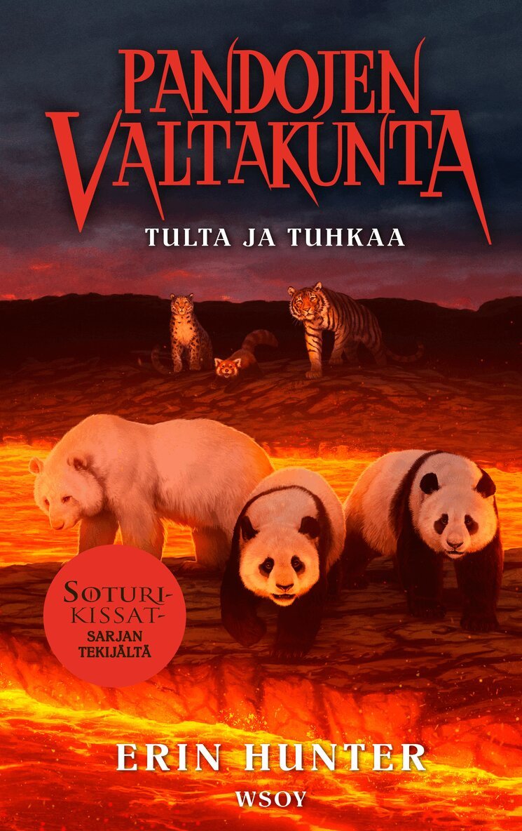 Erin Hunter - Pandojen valtakunta: Tulta ja tuhkaa, E-bok