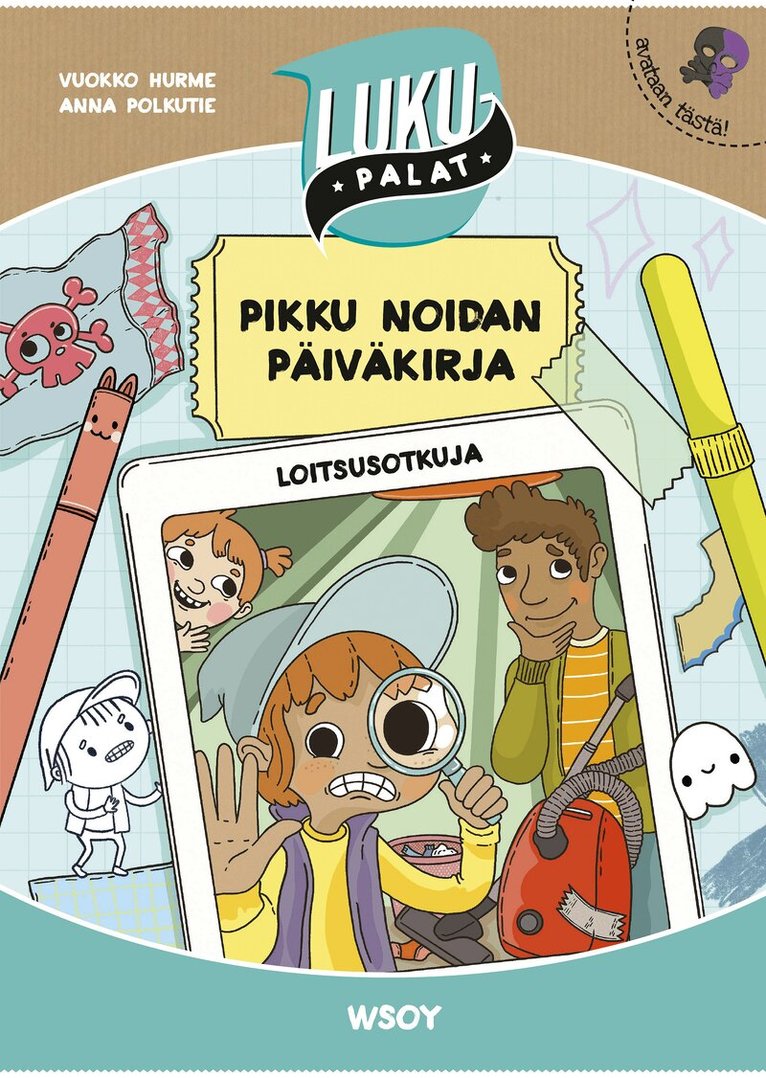 Vuokko Hurme - Pikku noidan päiväkirja: Loitsusotkuja, E-bok